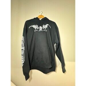 Laurge Black Haunted Pontiac Hoodie